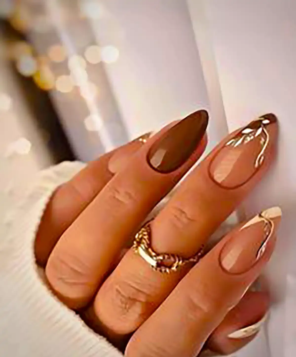 طراحی ساده و متفاوت ناخن
