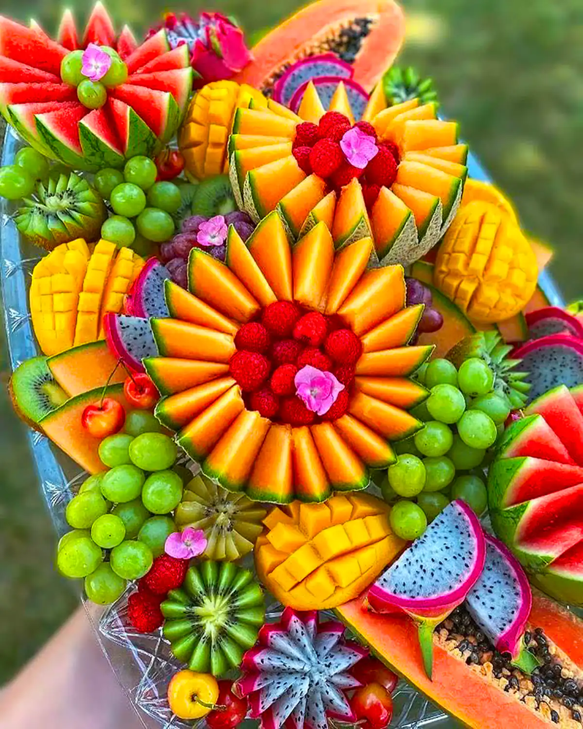 بشقاب میوه تابستانی