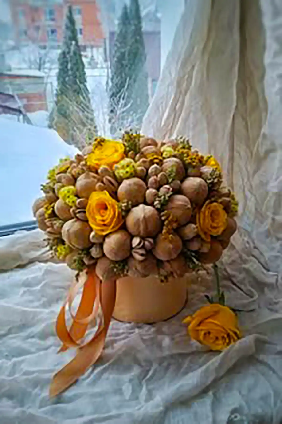 گردو و بادام سفره عقد