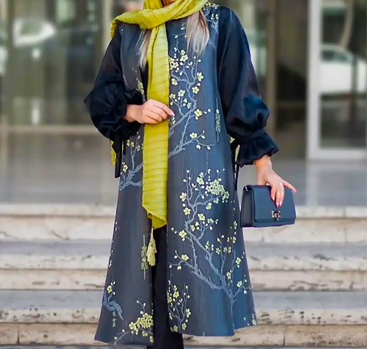 مانتو با رنگهای شاد و جذاب