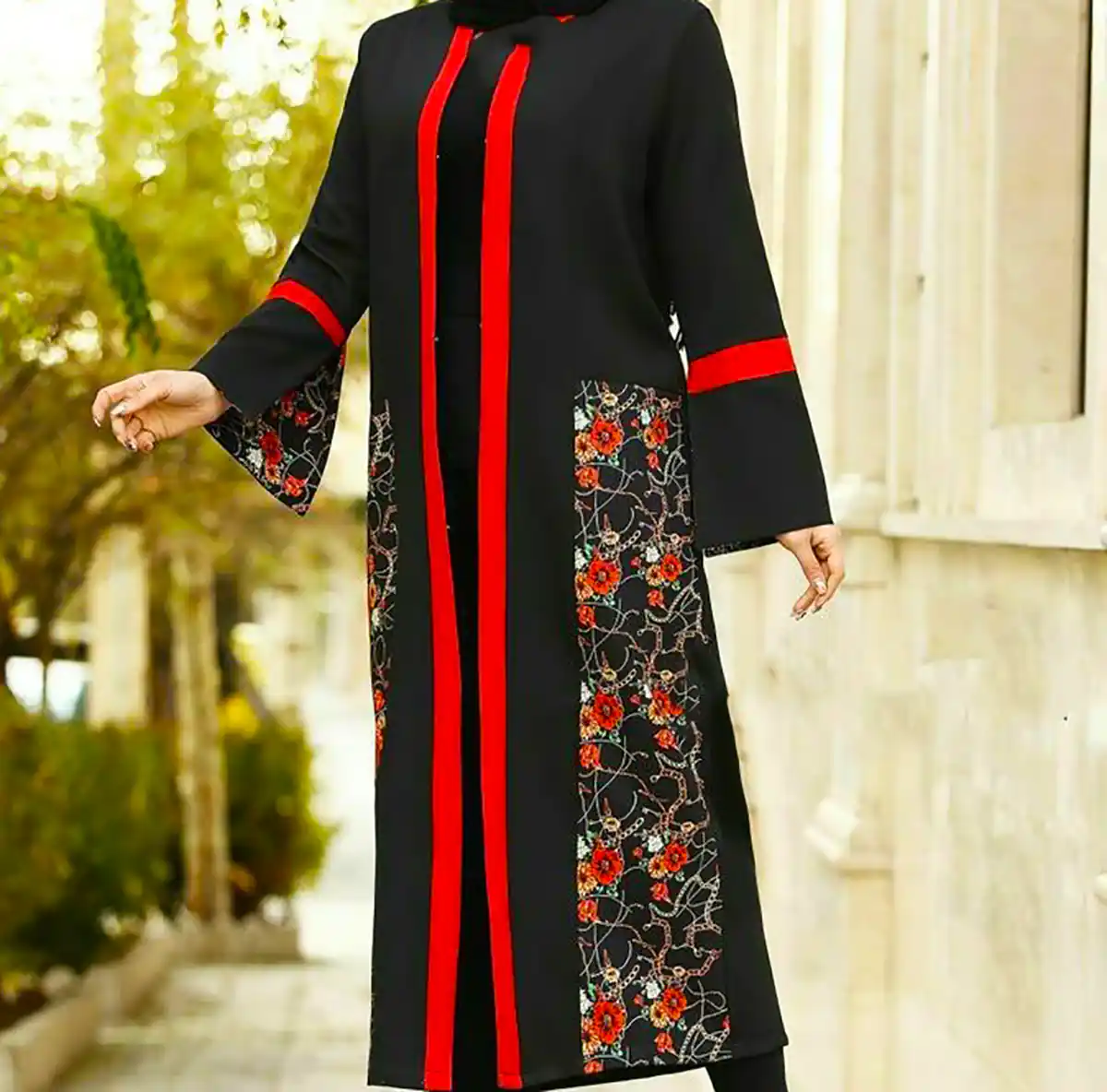 مانتو رنگی خوش فرم