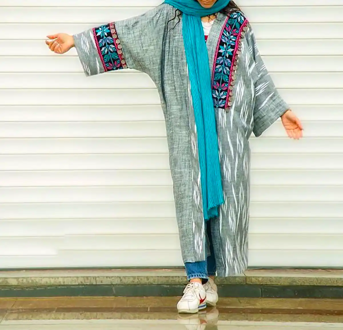 مانتو تابستانی رنگی