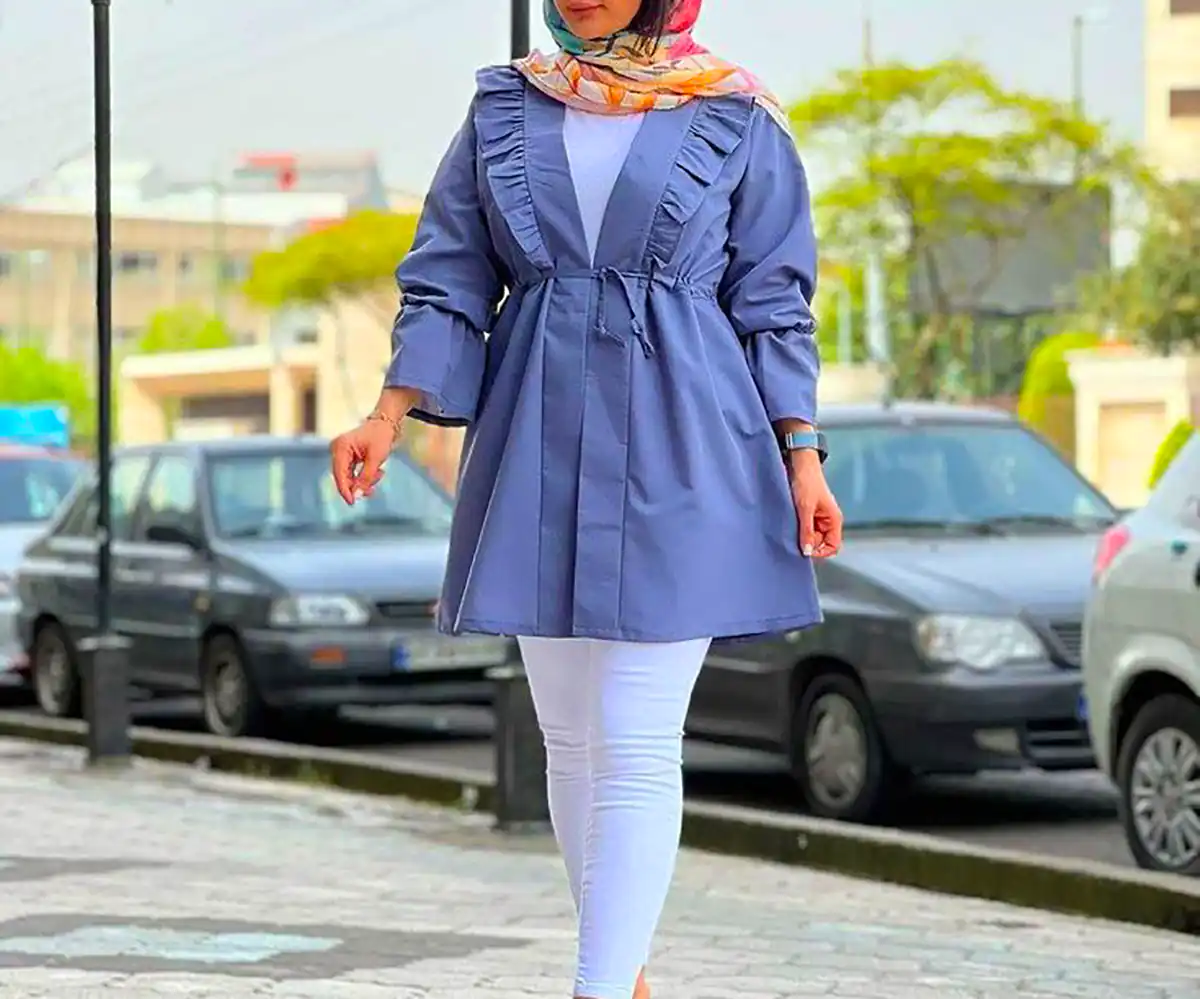 شومیز مانتویی نخی بهاری