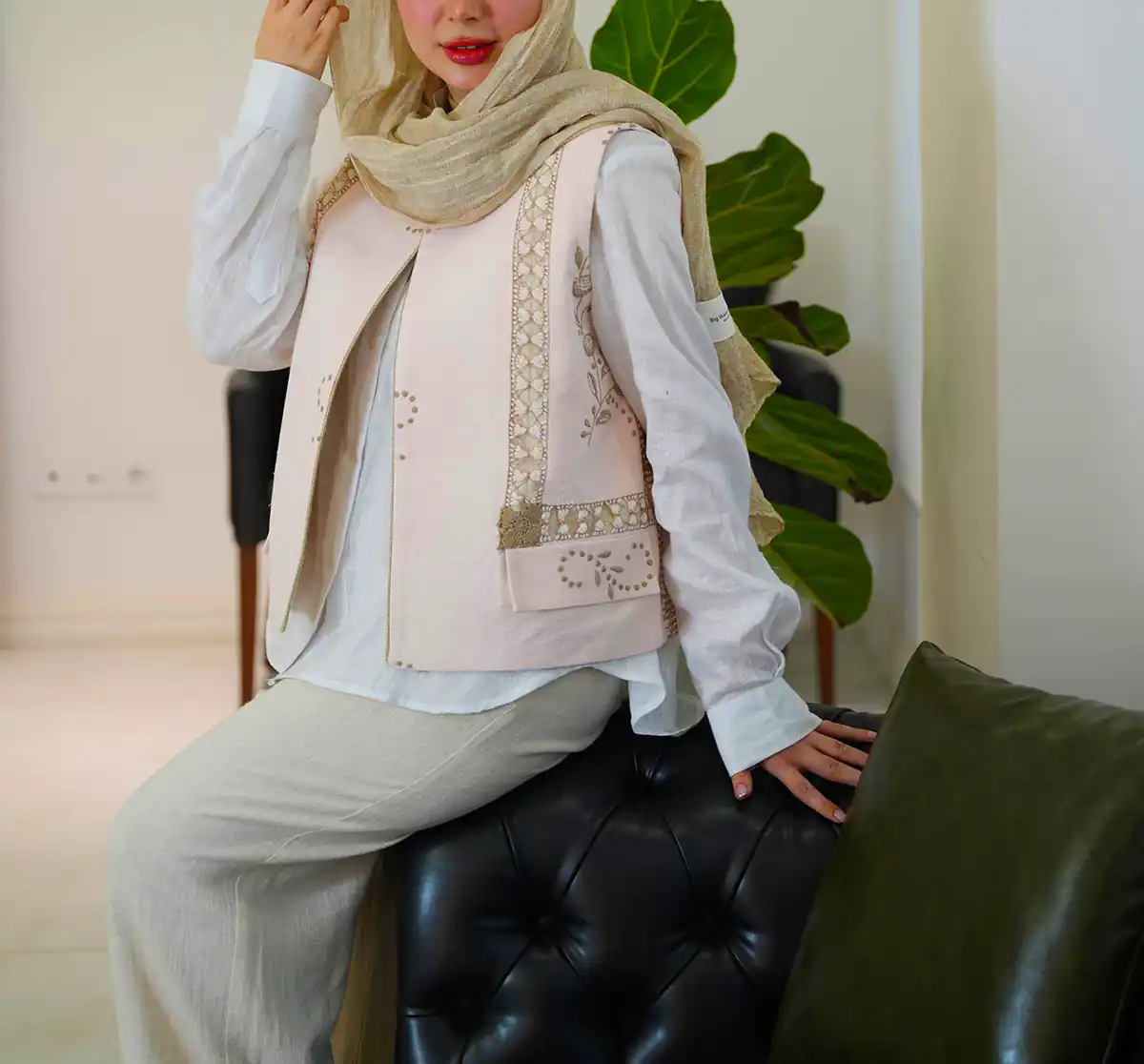 مانتو تابستانی خنک با پارچه نخی