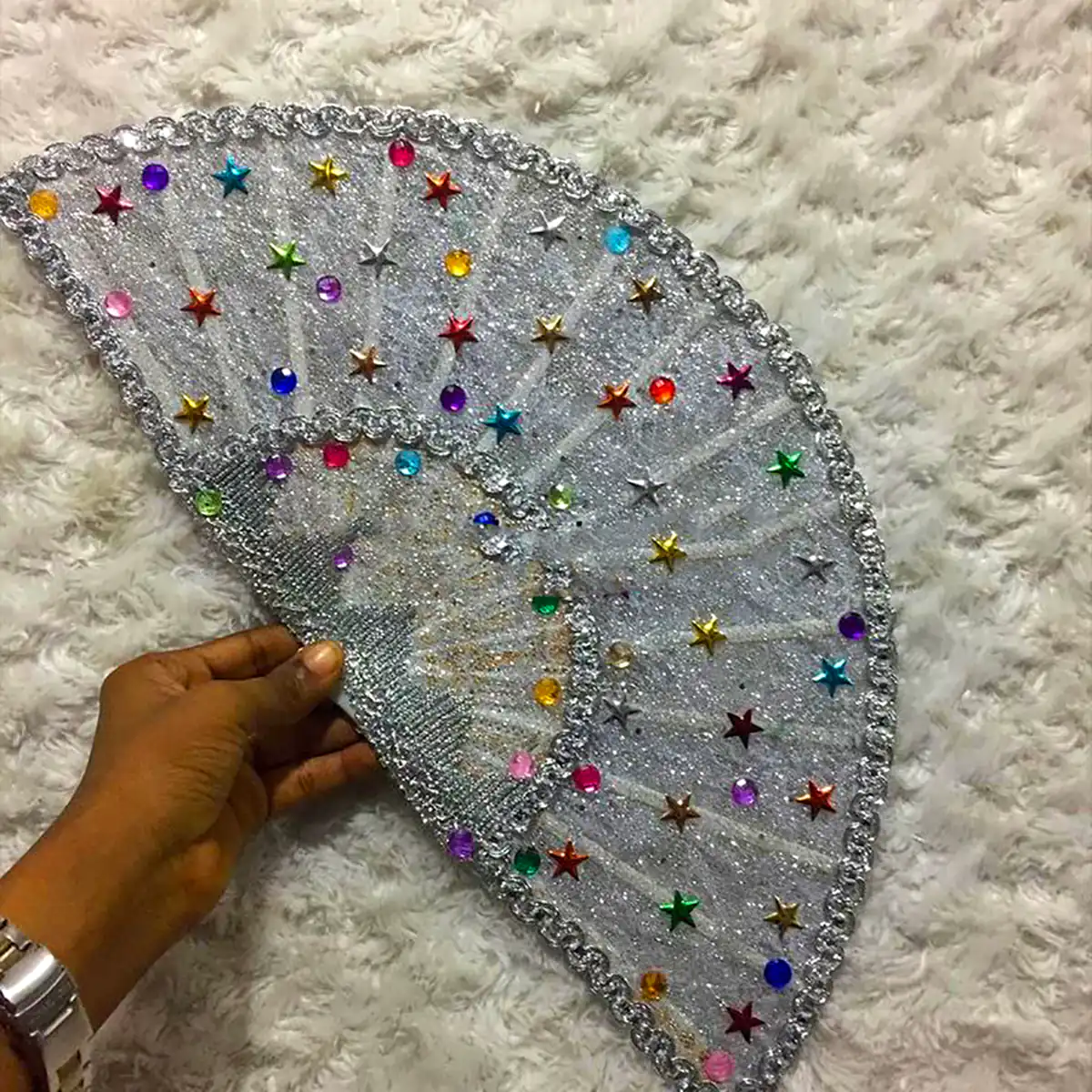 بادبزن فانتزی عروس
