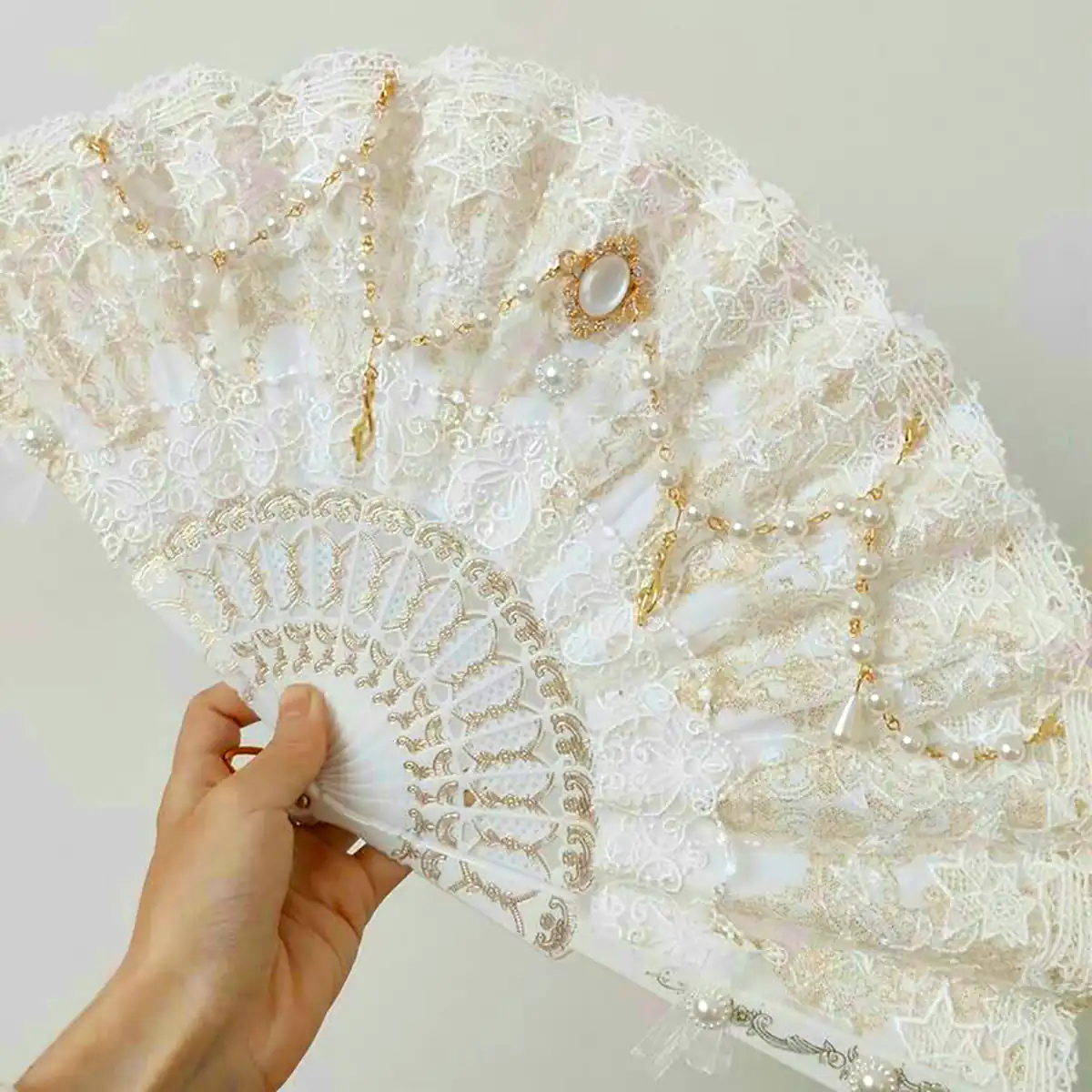 بادبزن فانتزی عروس