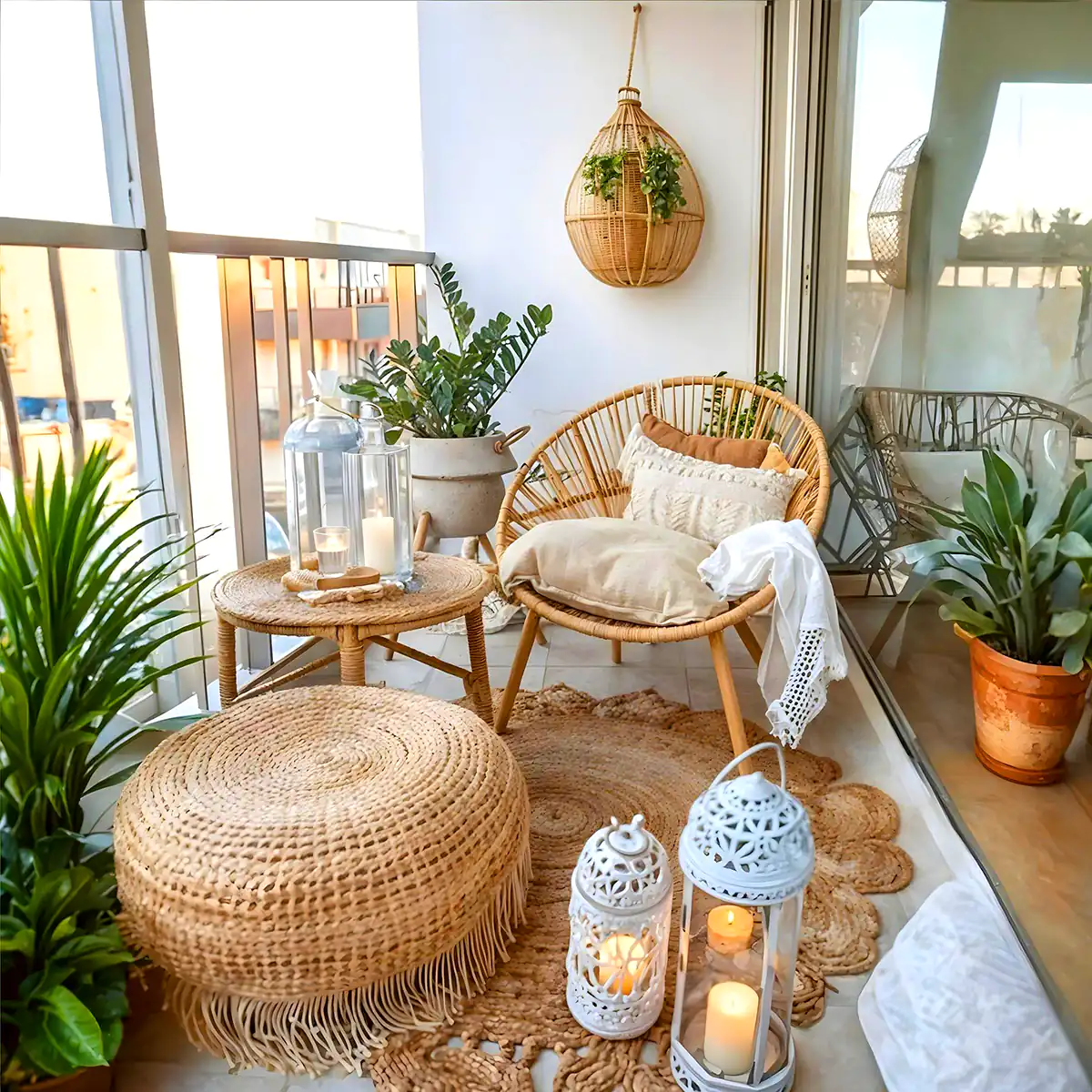 دیزاین فضای بالکن