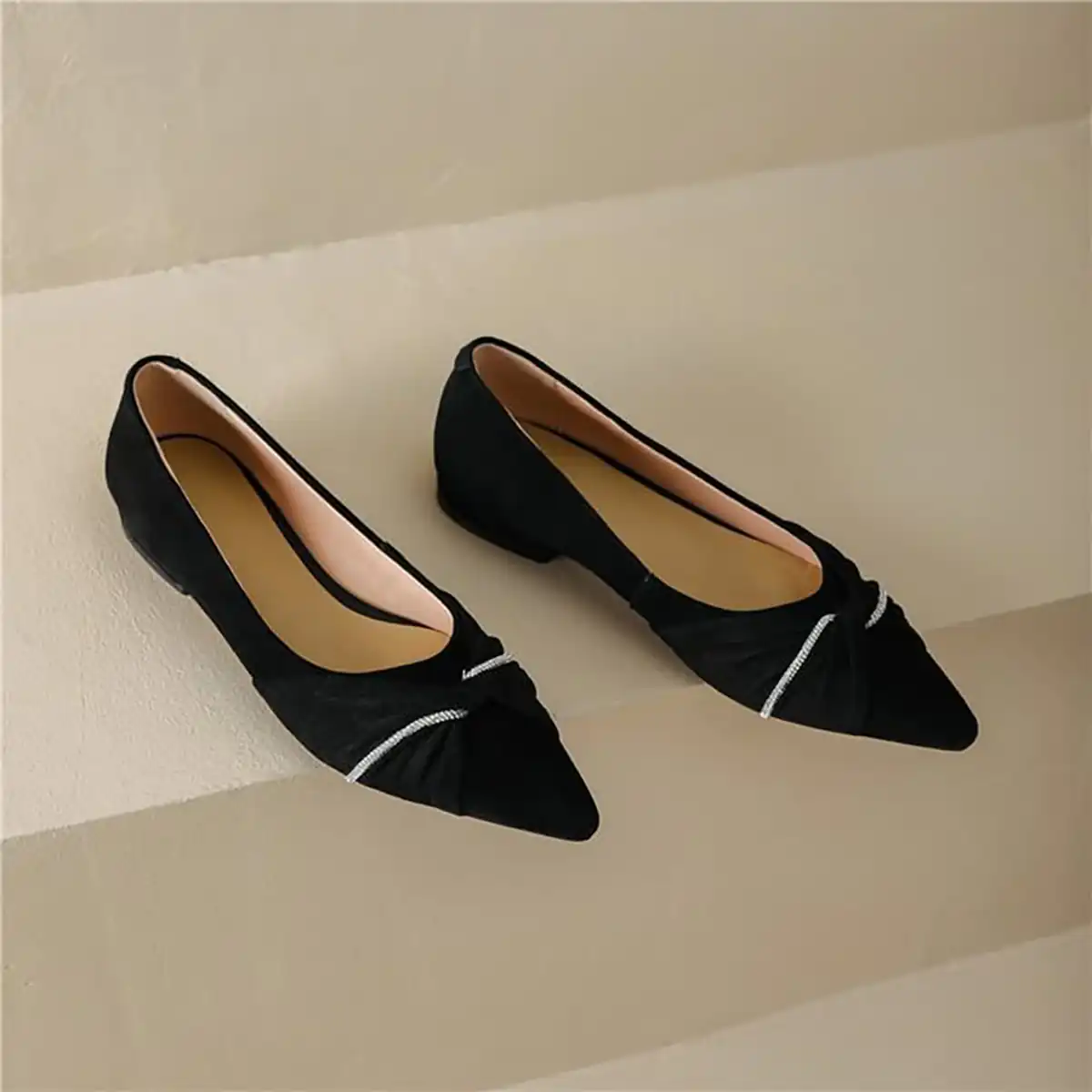 کفش عروسکی مشکی شیک