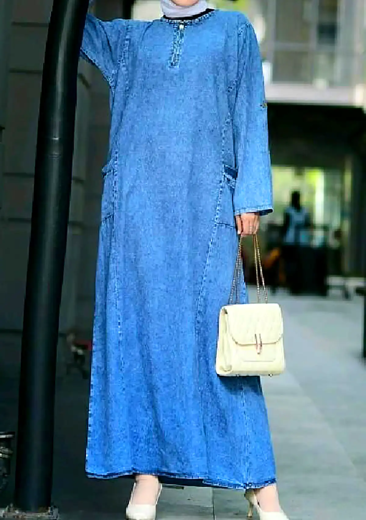 کفتان جین کاغذی
