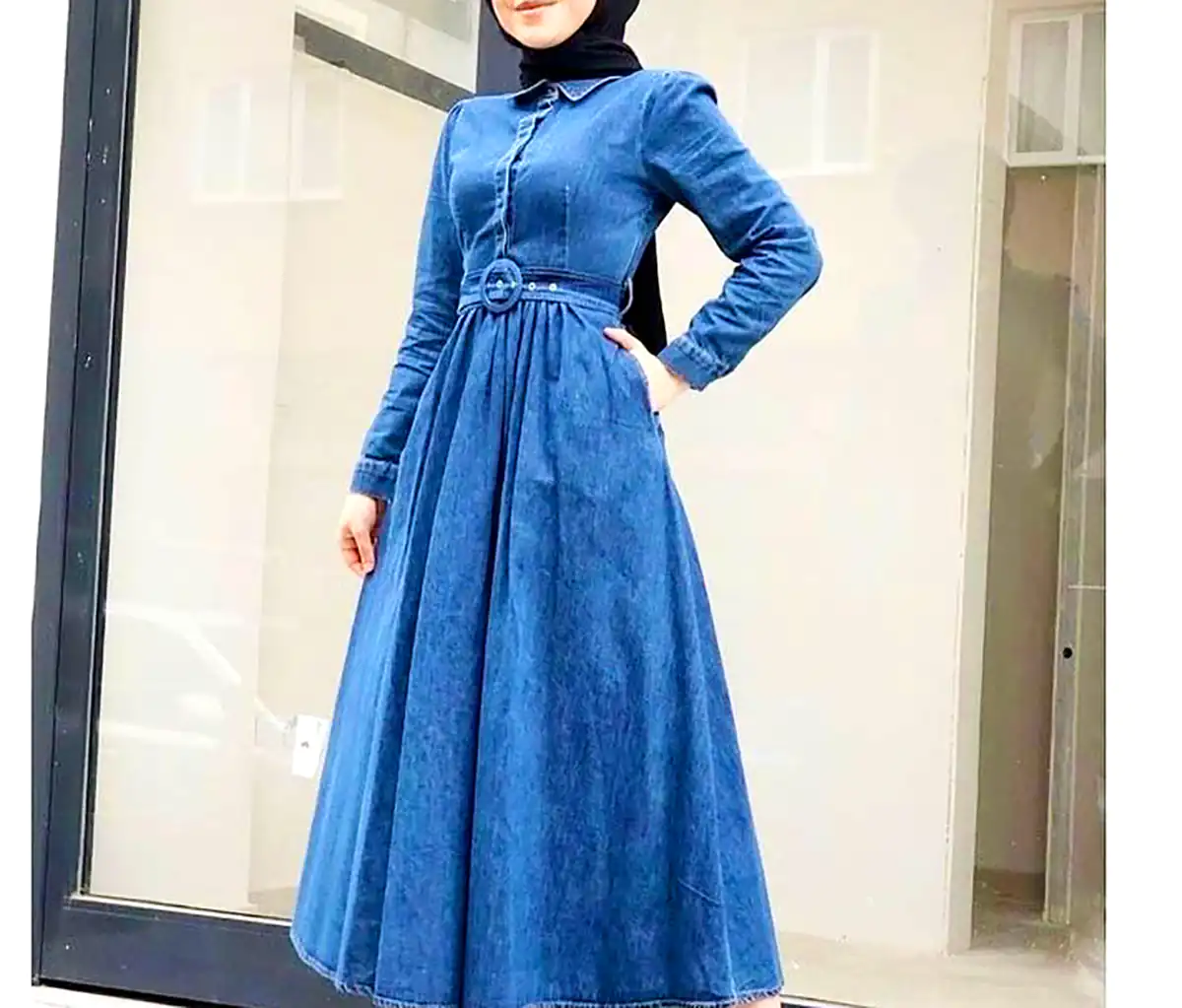 کفتان جین کاغذی