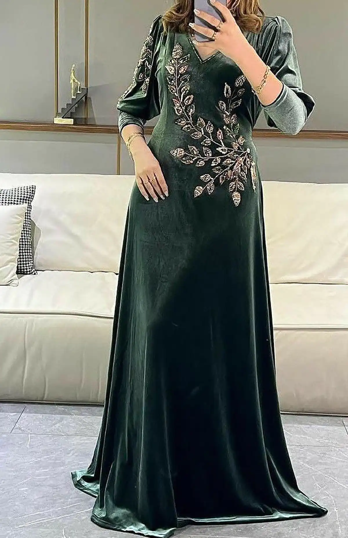 ماکسی مخمل سلطنتی