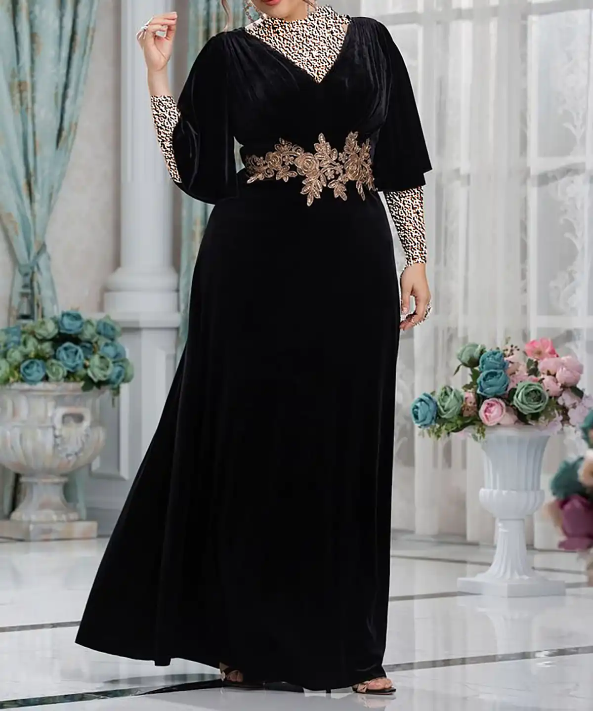 ماکسی مخمل سلطنتی