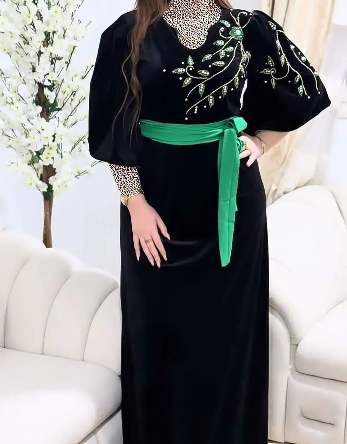 ماکسی مخمل سلطنتی