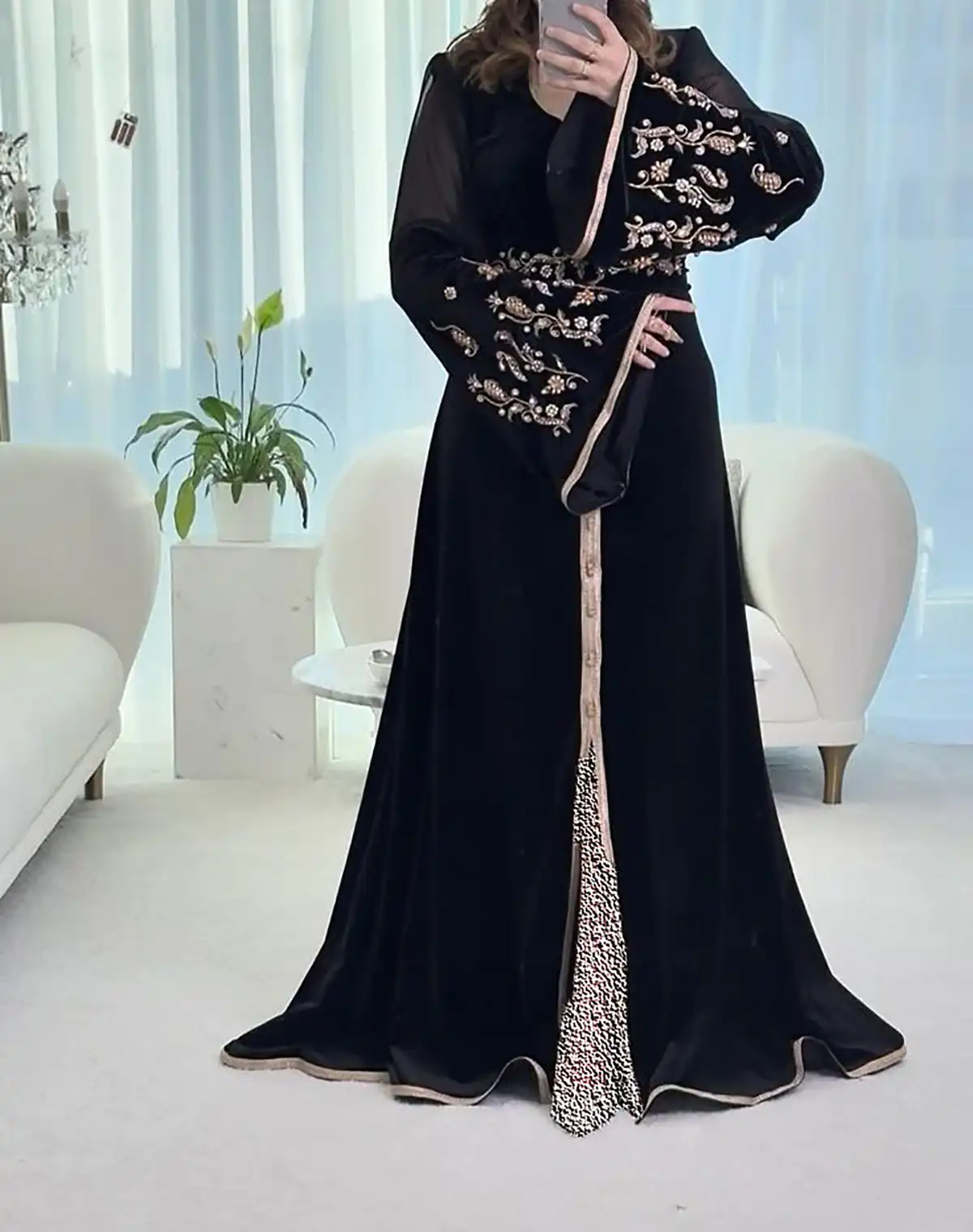 ماکسی مخمل سلطنتی
