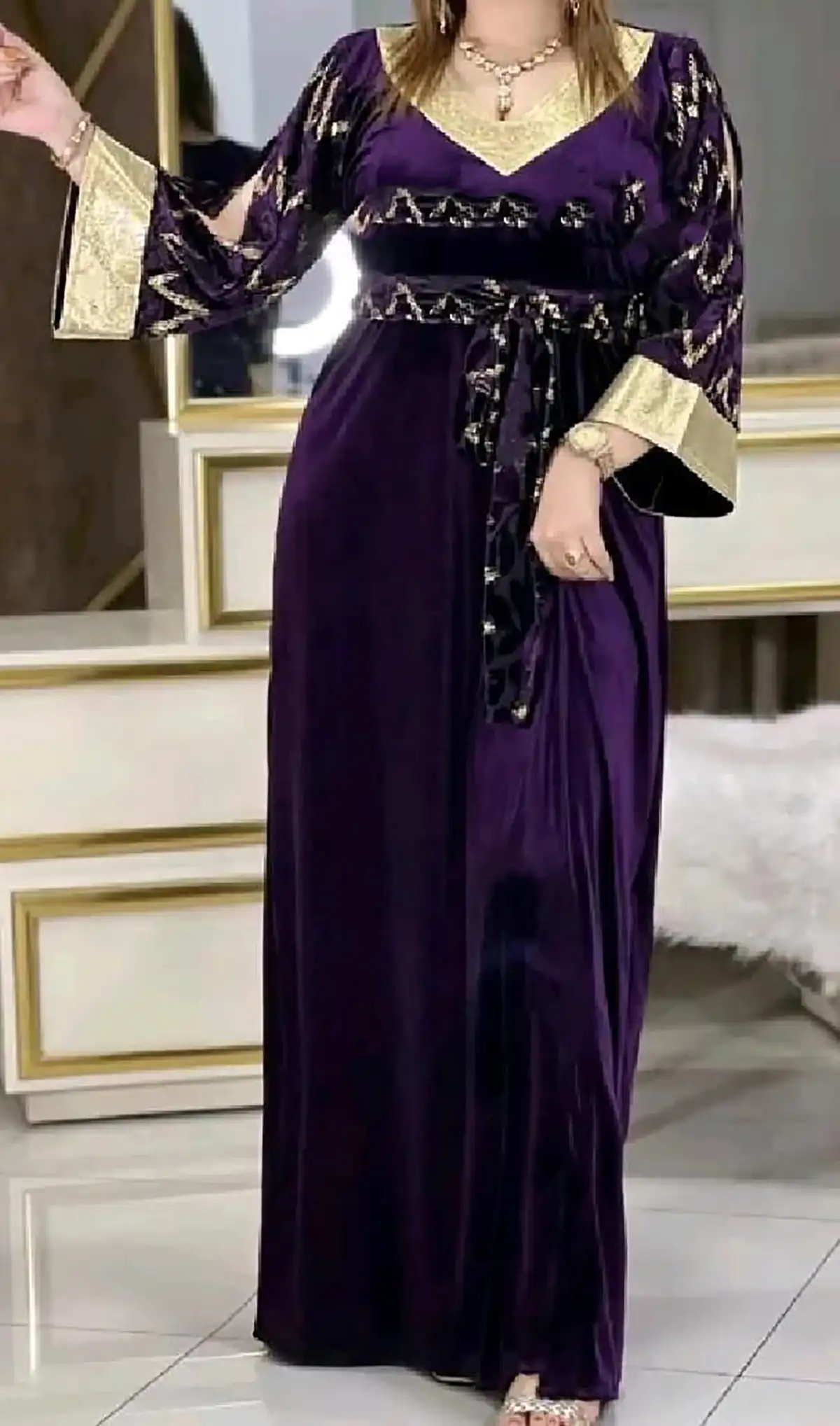 ماکسی مخمل سلطنتی