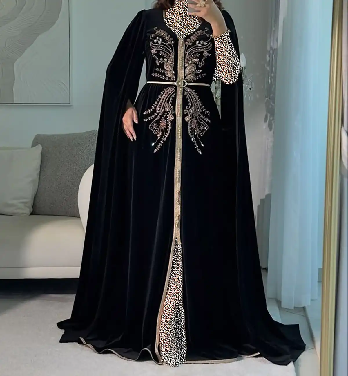 ماکسی مخمل سلطنتی