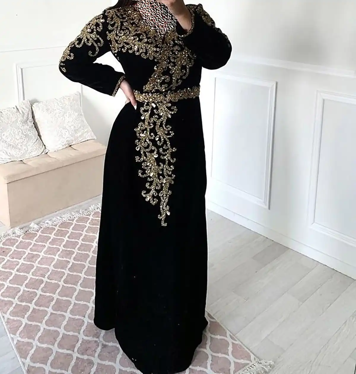 ماکسی مخمل سلطنتی