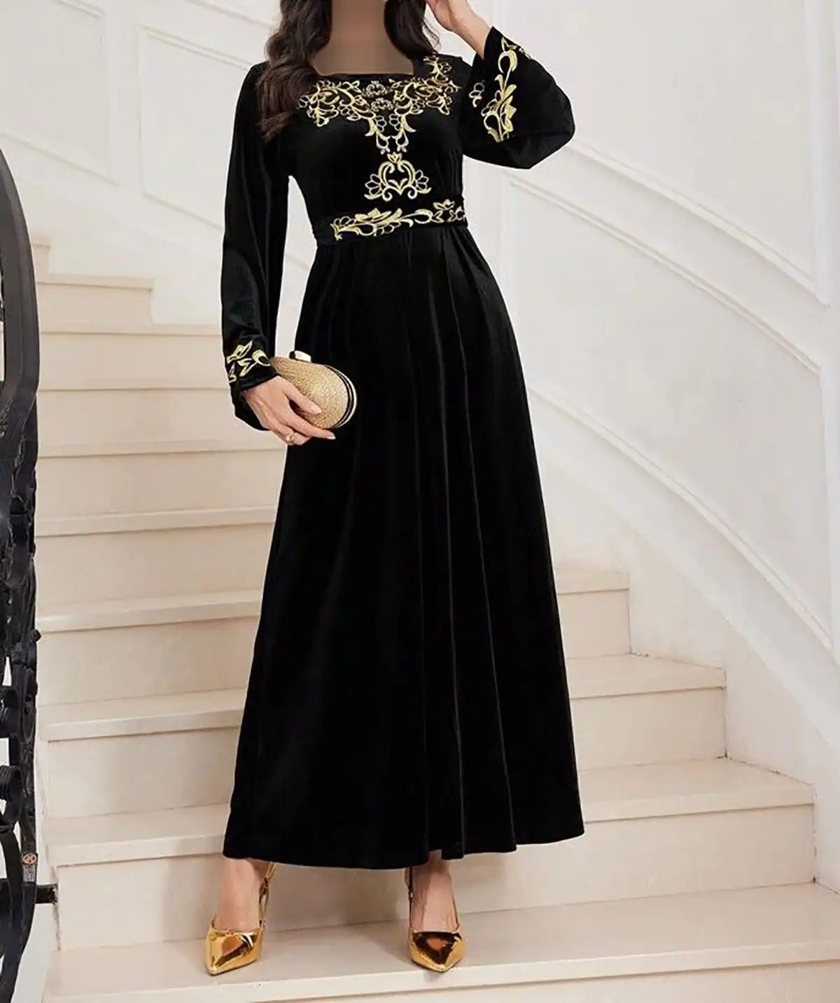 ماکسی مخمل سلطنتی