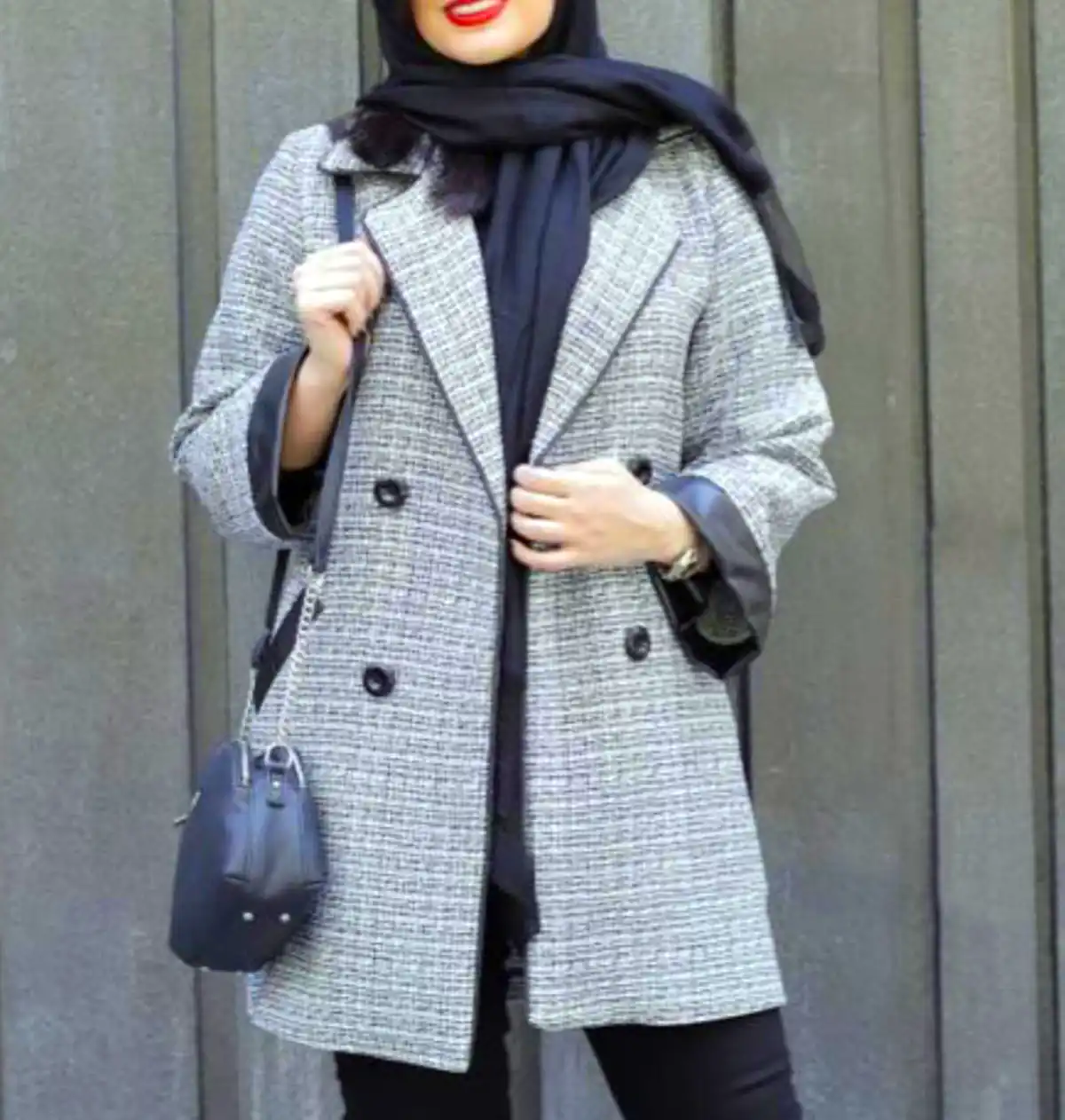 مانتو کتی طرح دار
