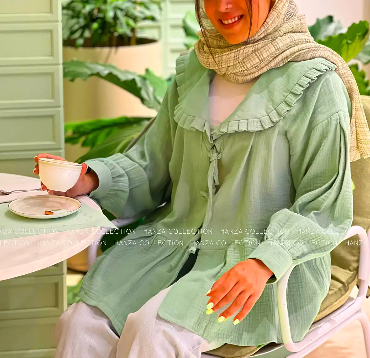 مانتو لینن تابستانه