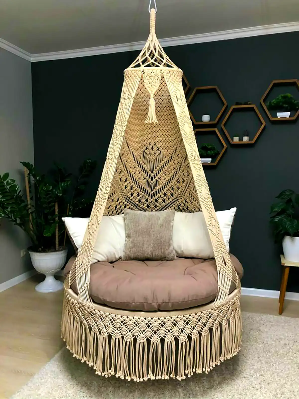 تاب صندلی مکرومه