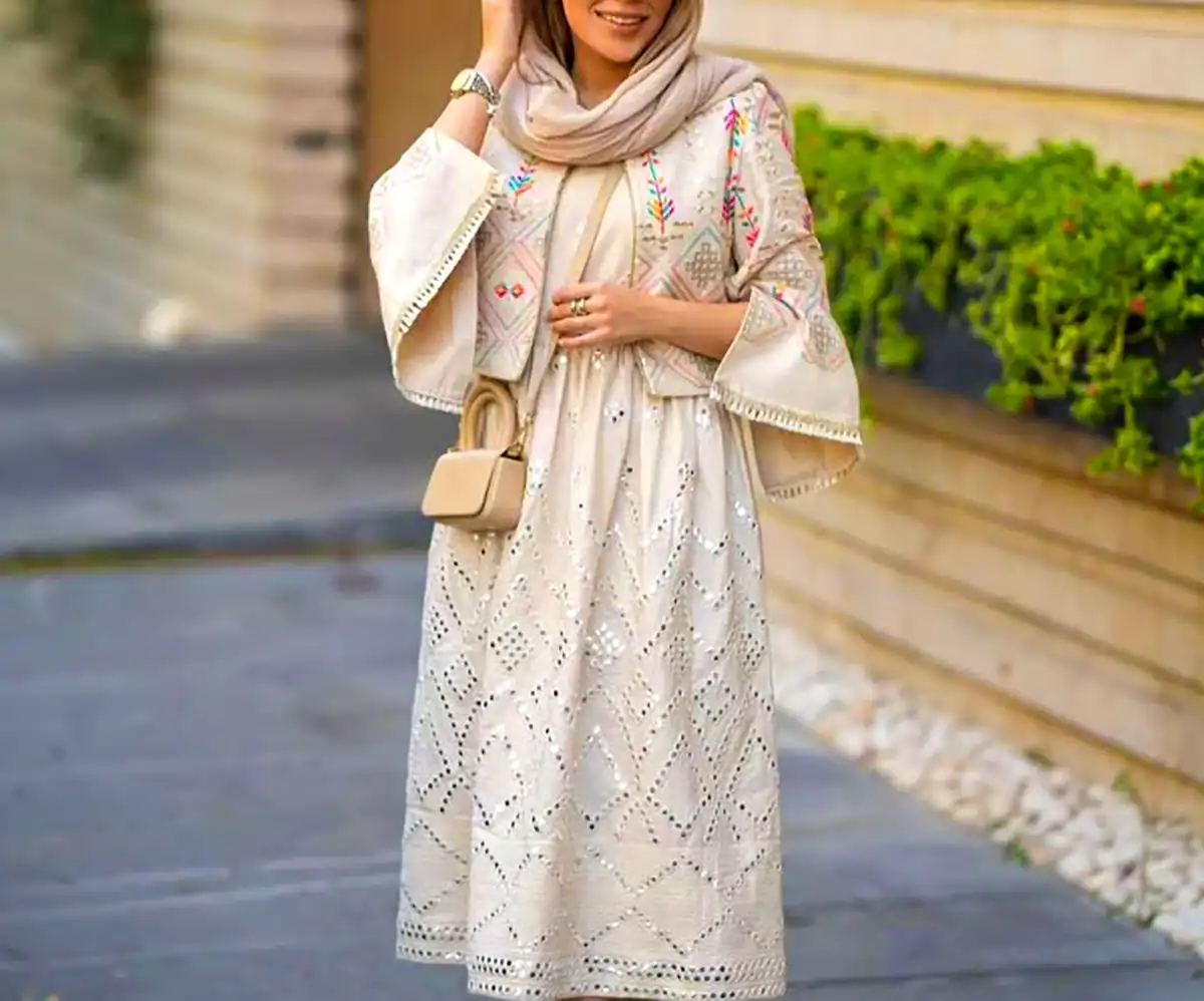 کفتان لینن کاغذی شیک