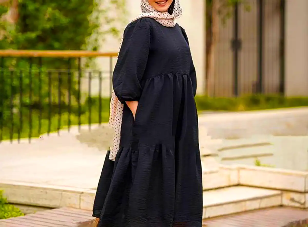کفتان مشکی رنگ زنانه