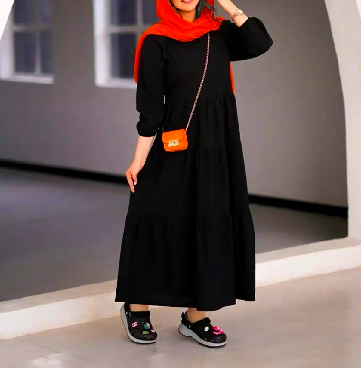 کفتان مشکی رنگ زنانه