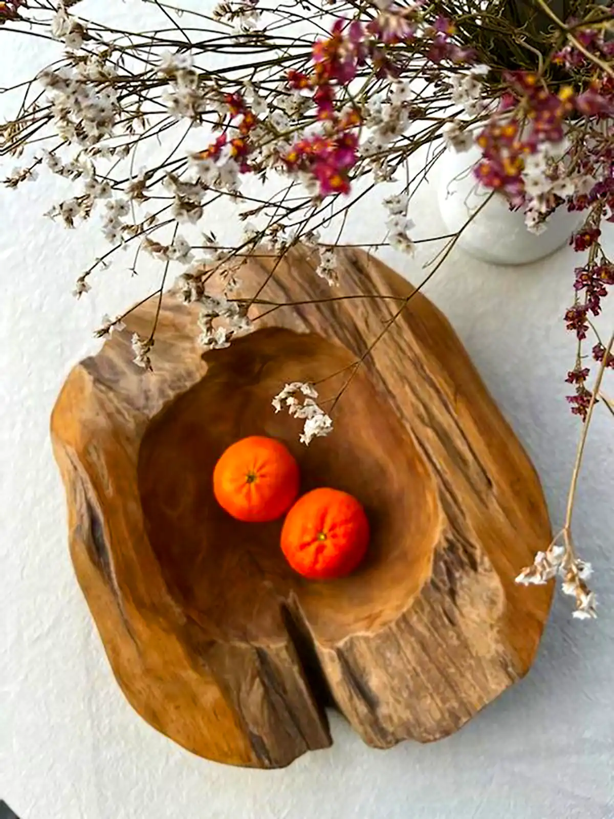 کاسه چوبی میوه خوری