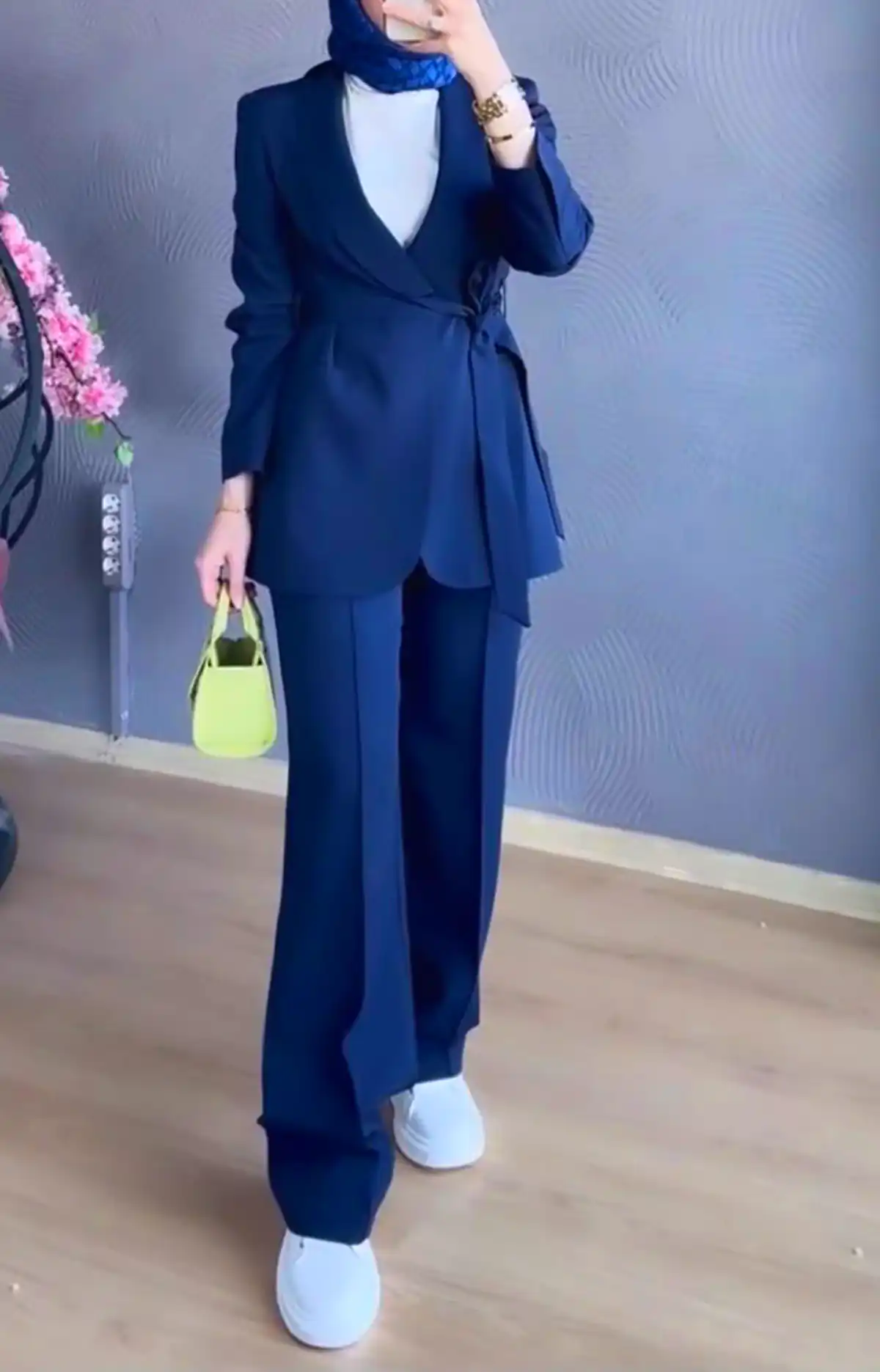 کت و شلوار رنگی زنانه