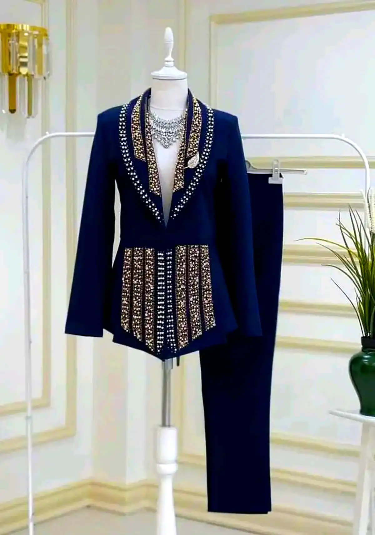 کت و شلوار رنگی زنانه
