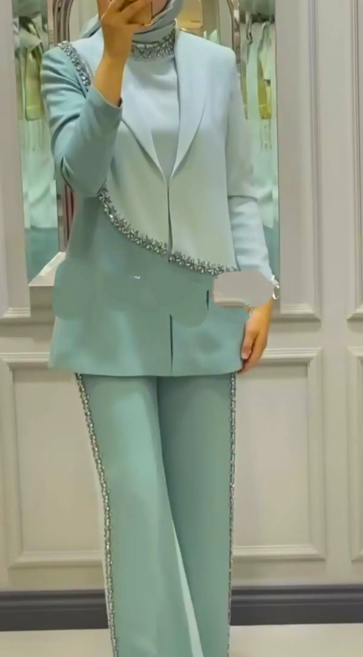 کت و شلوار رنگی زنانه