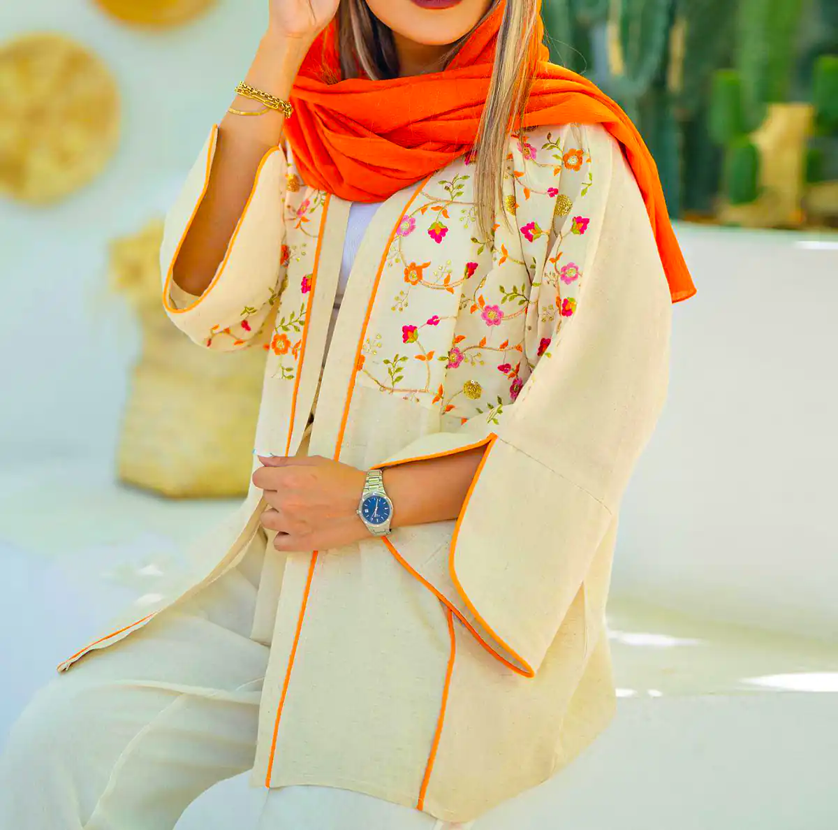 مانتو کرپ کوتاه