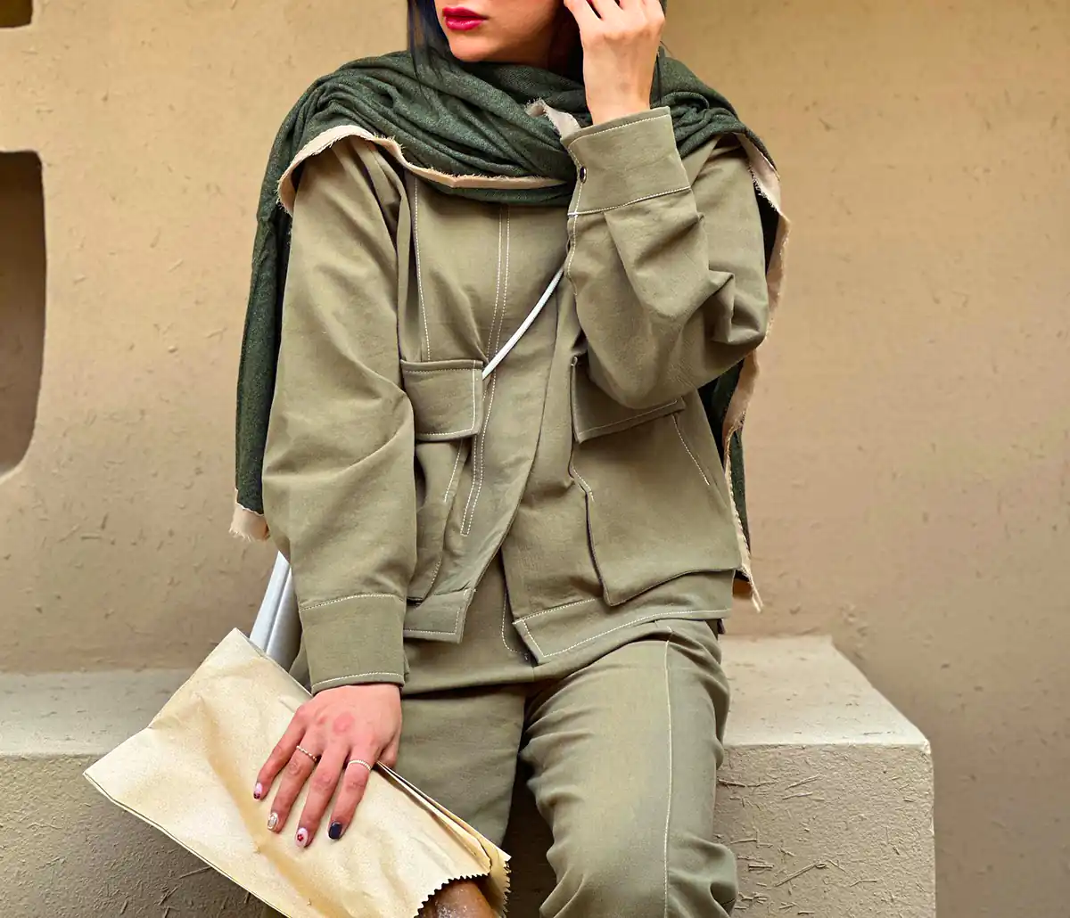 مانتو مینیمال غیررسمی