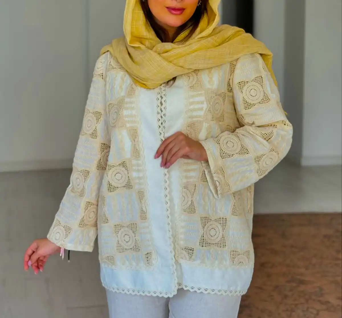 مانتو مینیمالیستی مجلسی