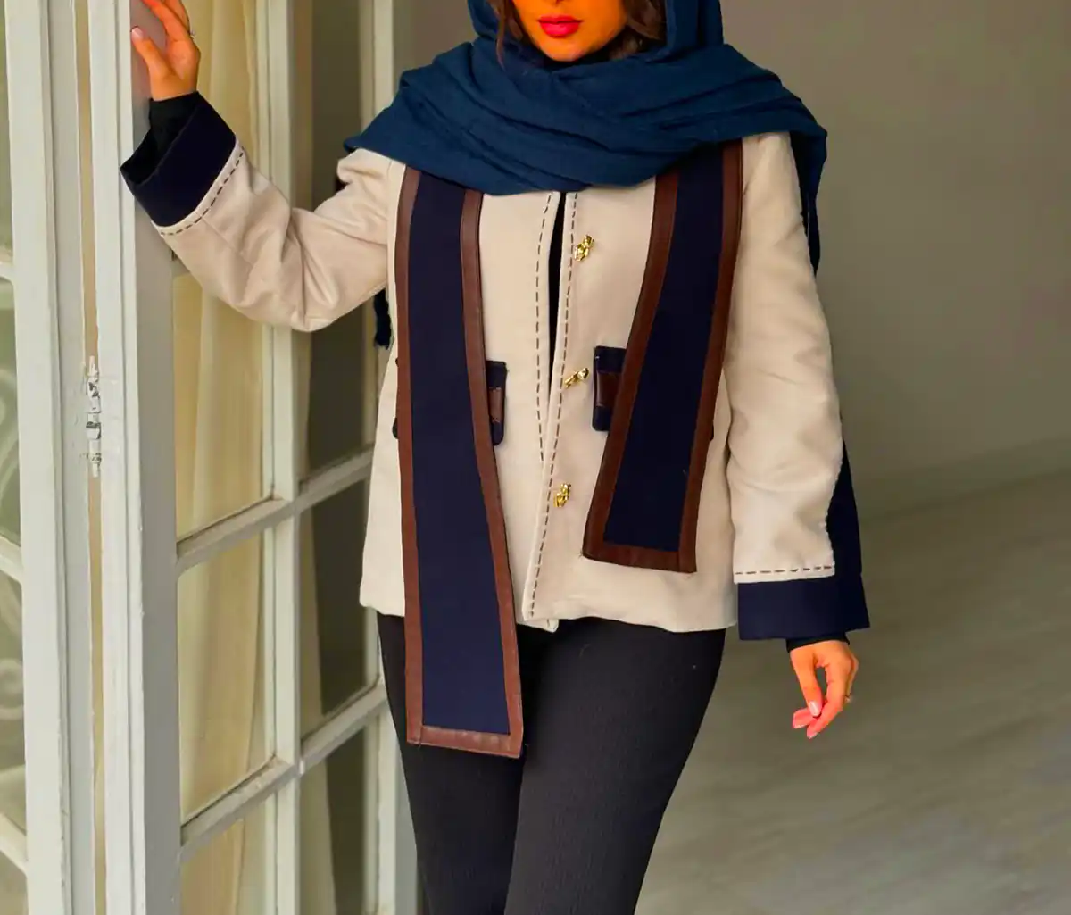 مانتو مینیمالیستی مجلسی