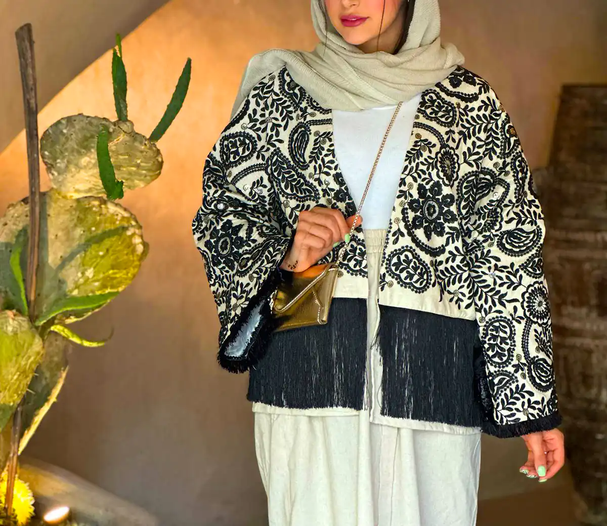 مانتو مجلل ترندی