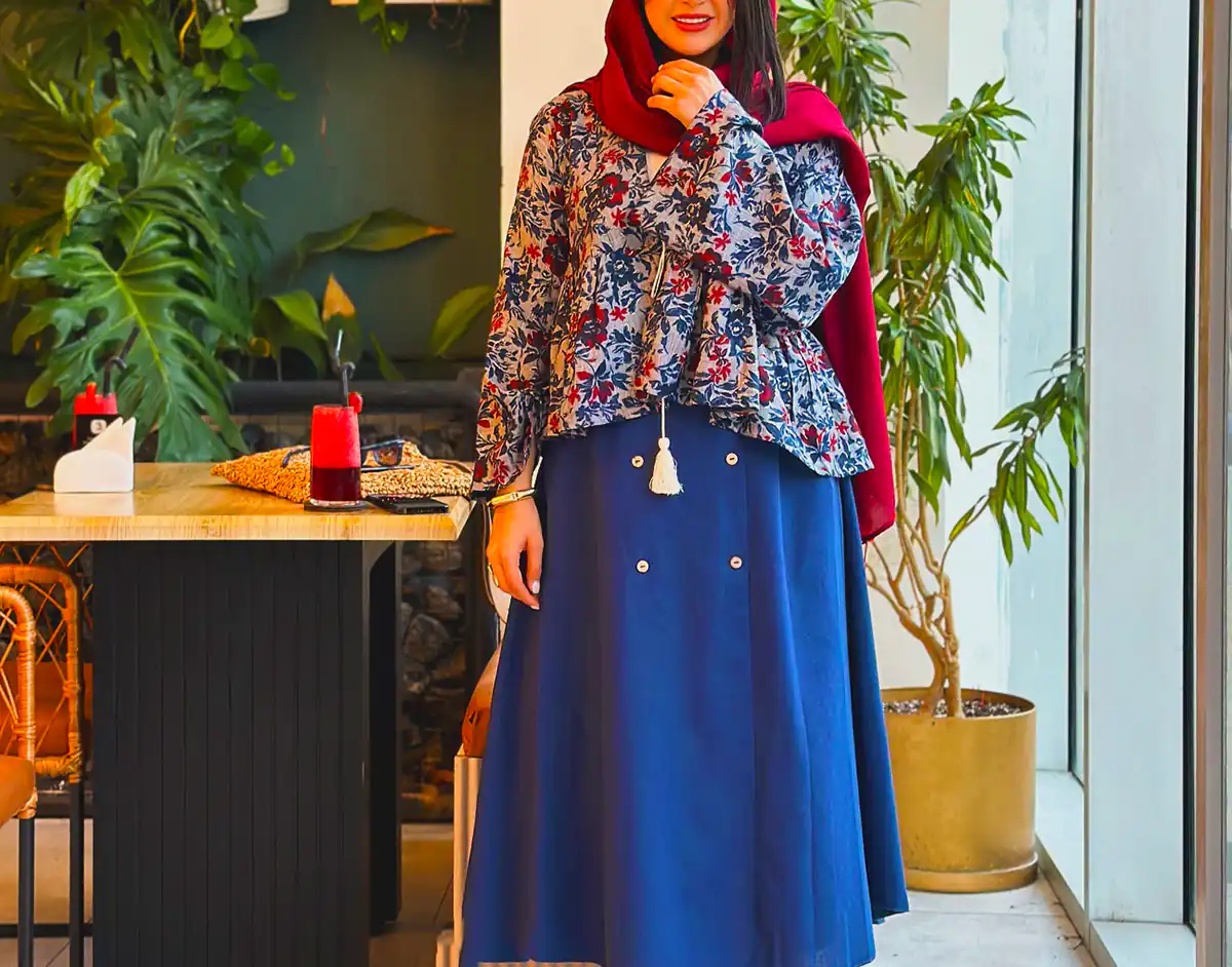 مانتو نخی ساده روزمره