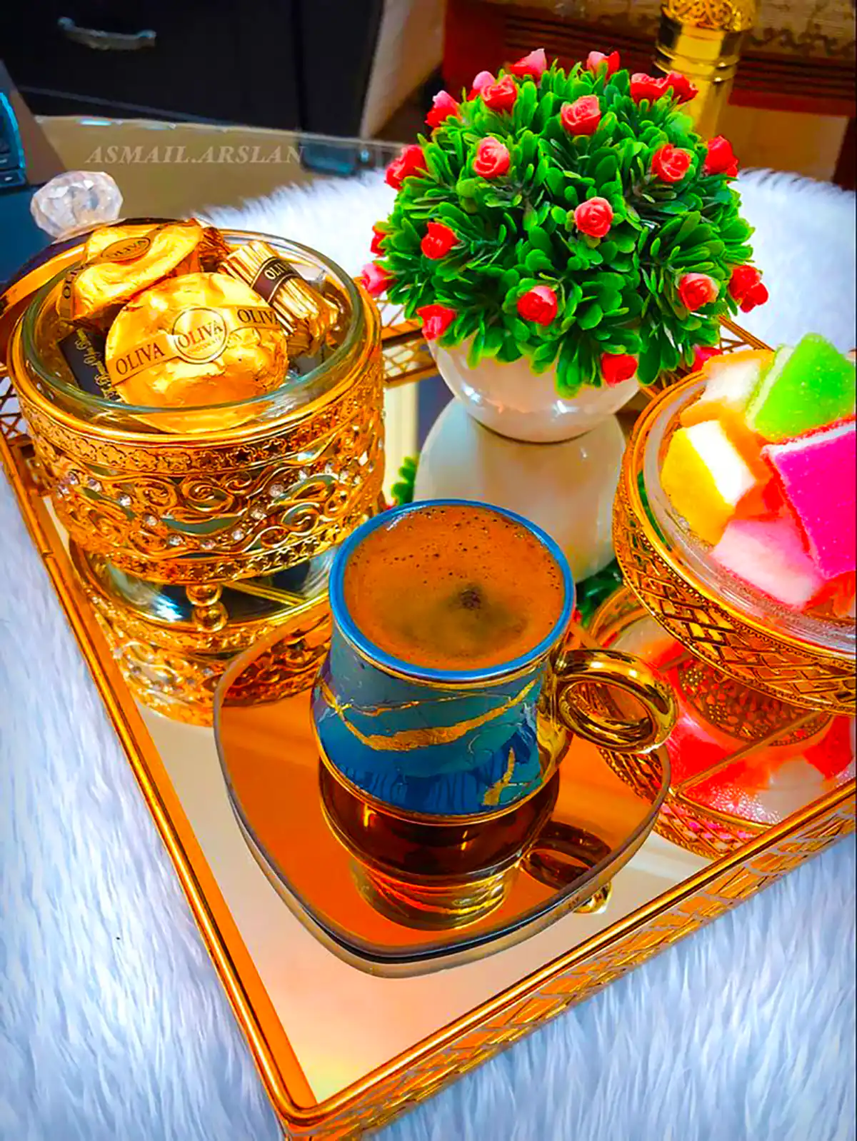 ست فنجون نعلبکی شیک