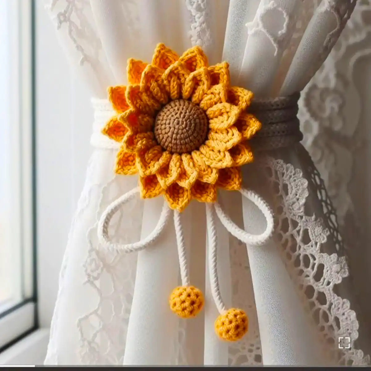 گیره پرده قلاب بافی