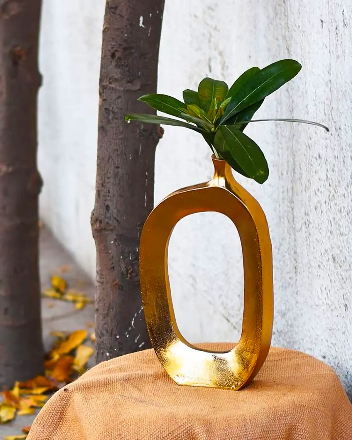 گلدان حلقه ای مدرن و مینیمال