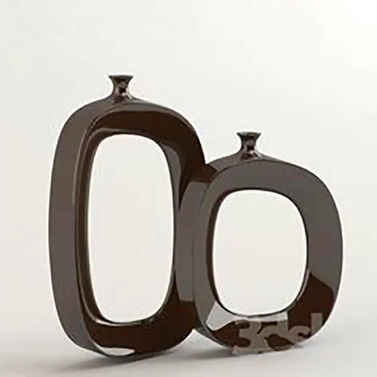 گلدان حلقه ای مدرن و مینیمال
