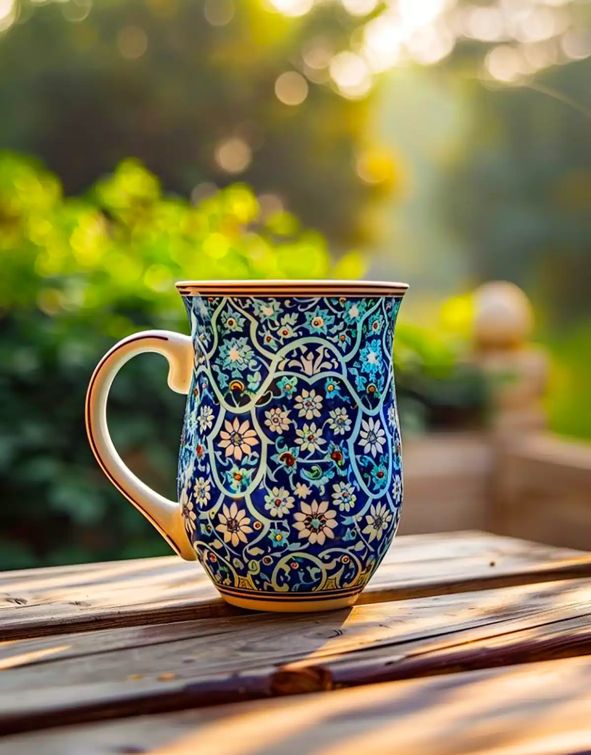 ماگ هنری سرامیک لعابدار