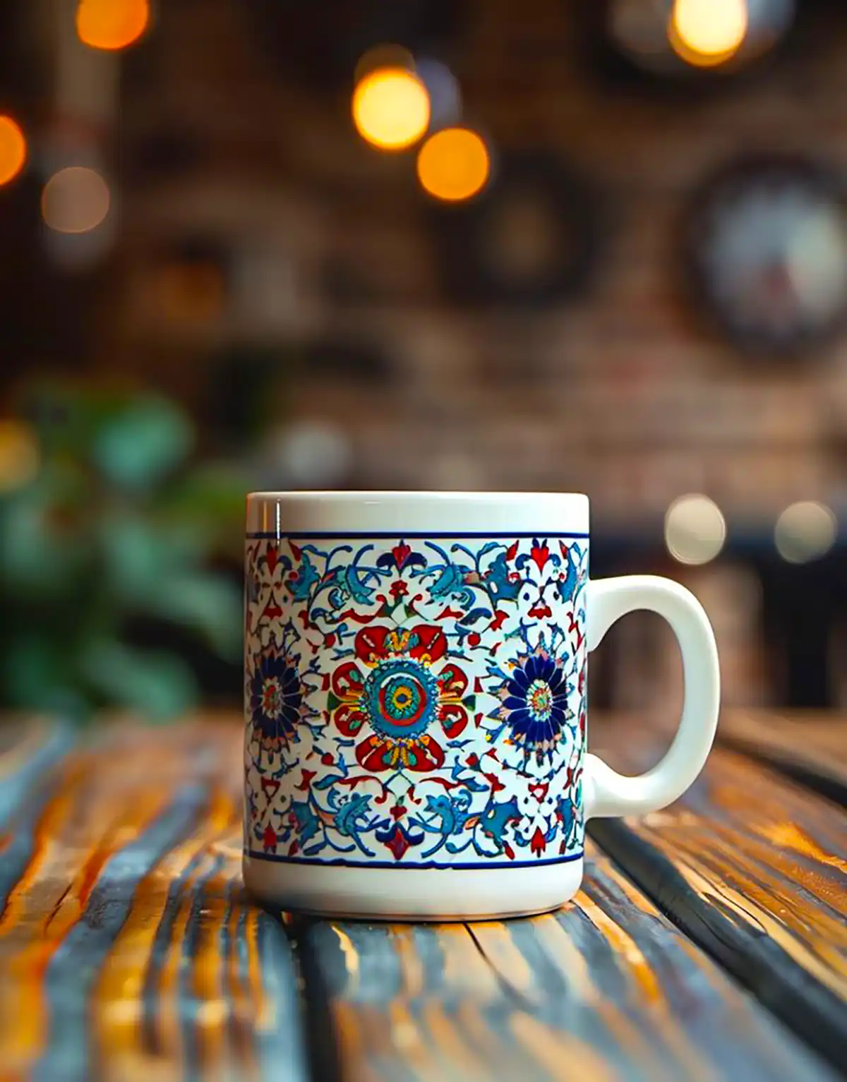 ماگ هنری سرامیک لعابدار