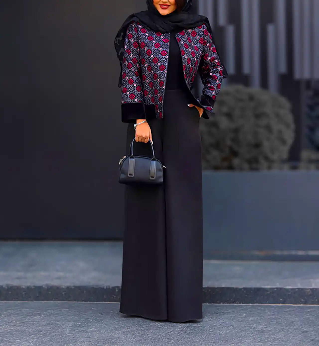 استایل مدرن با مانتوی کتی