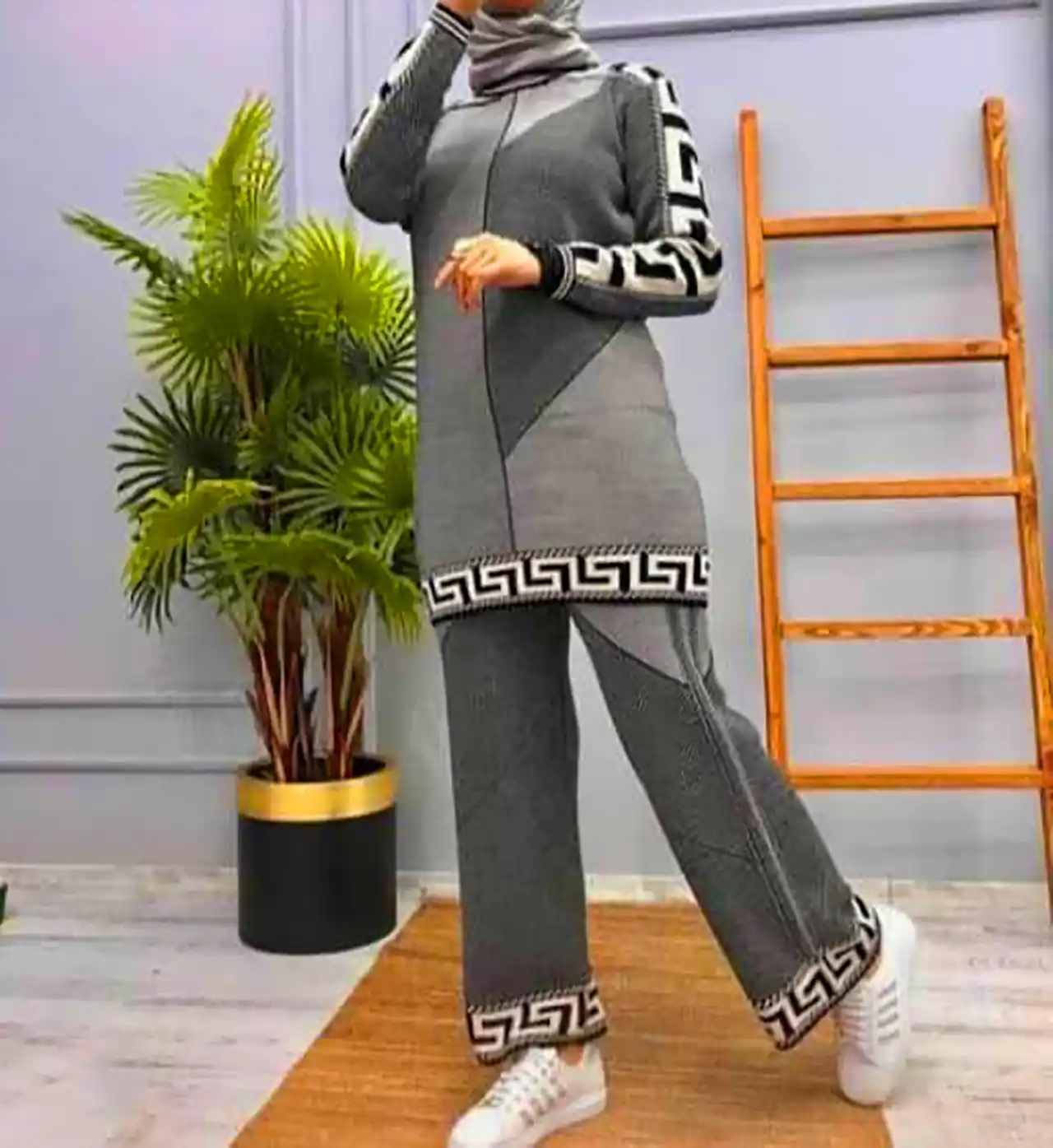 بلوز و شلوار بافت زنانه