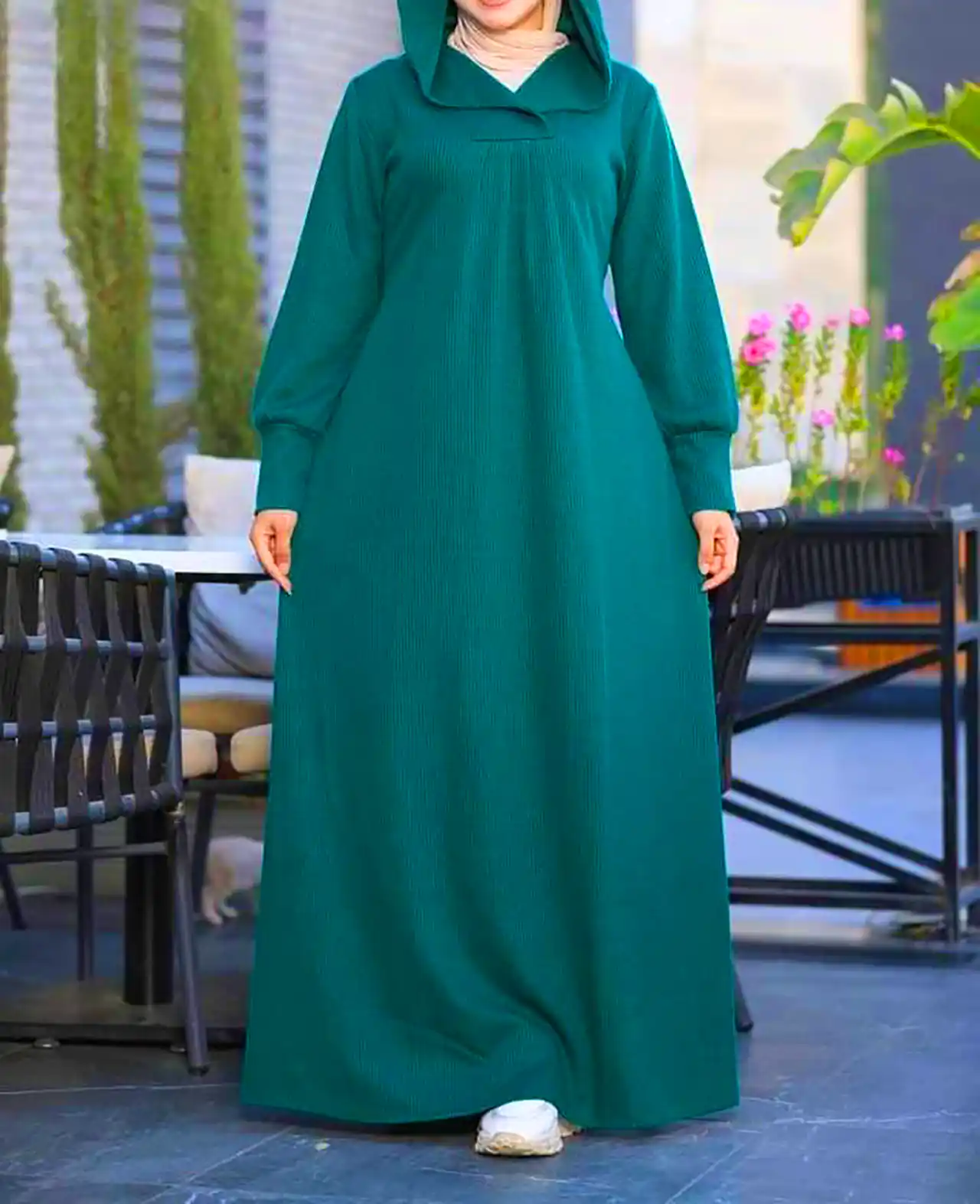 مانتو پیراهنی گرم پاییزی 