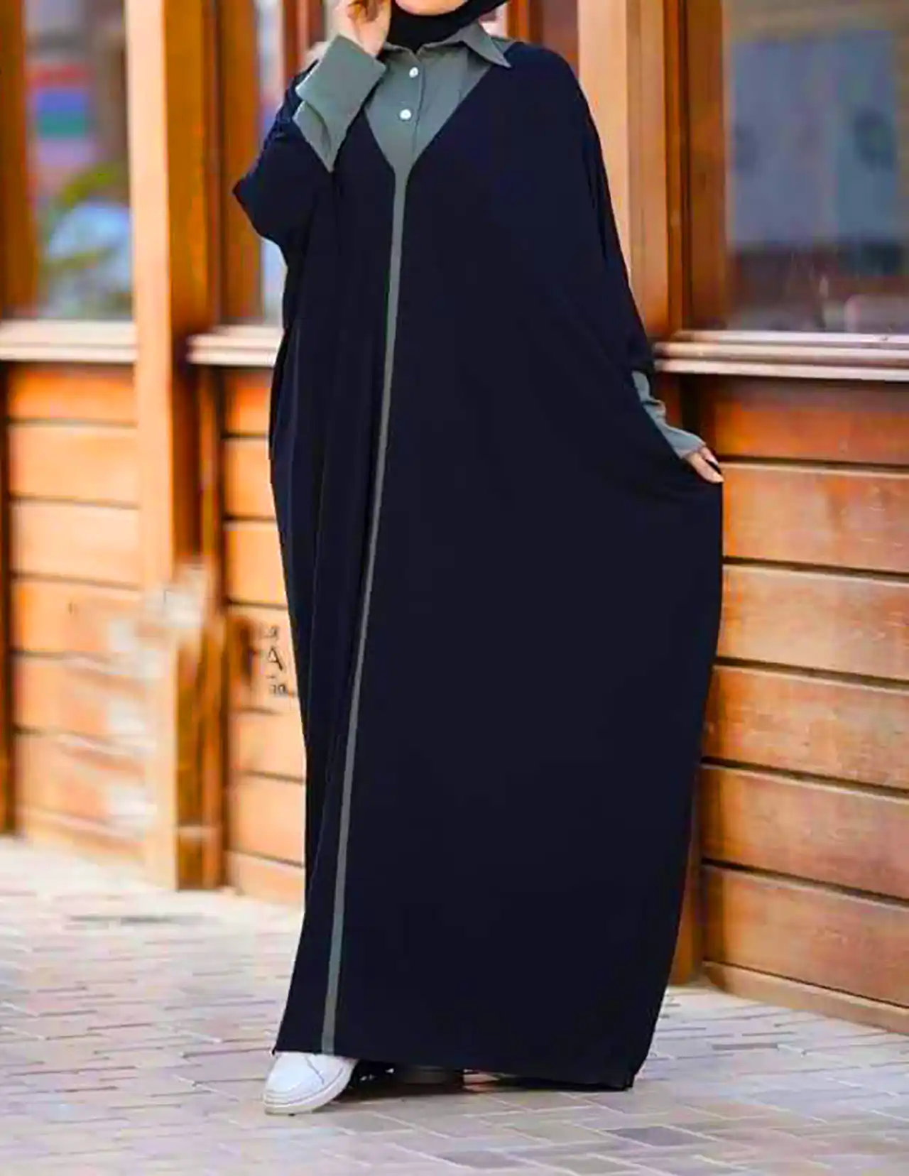 مانتو پیراهنی گرم پاییزی 