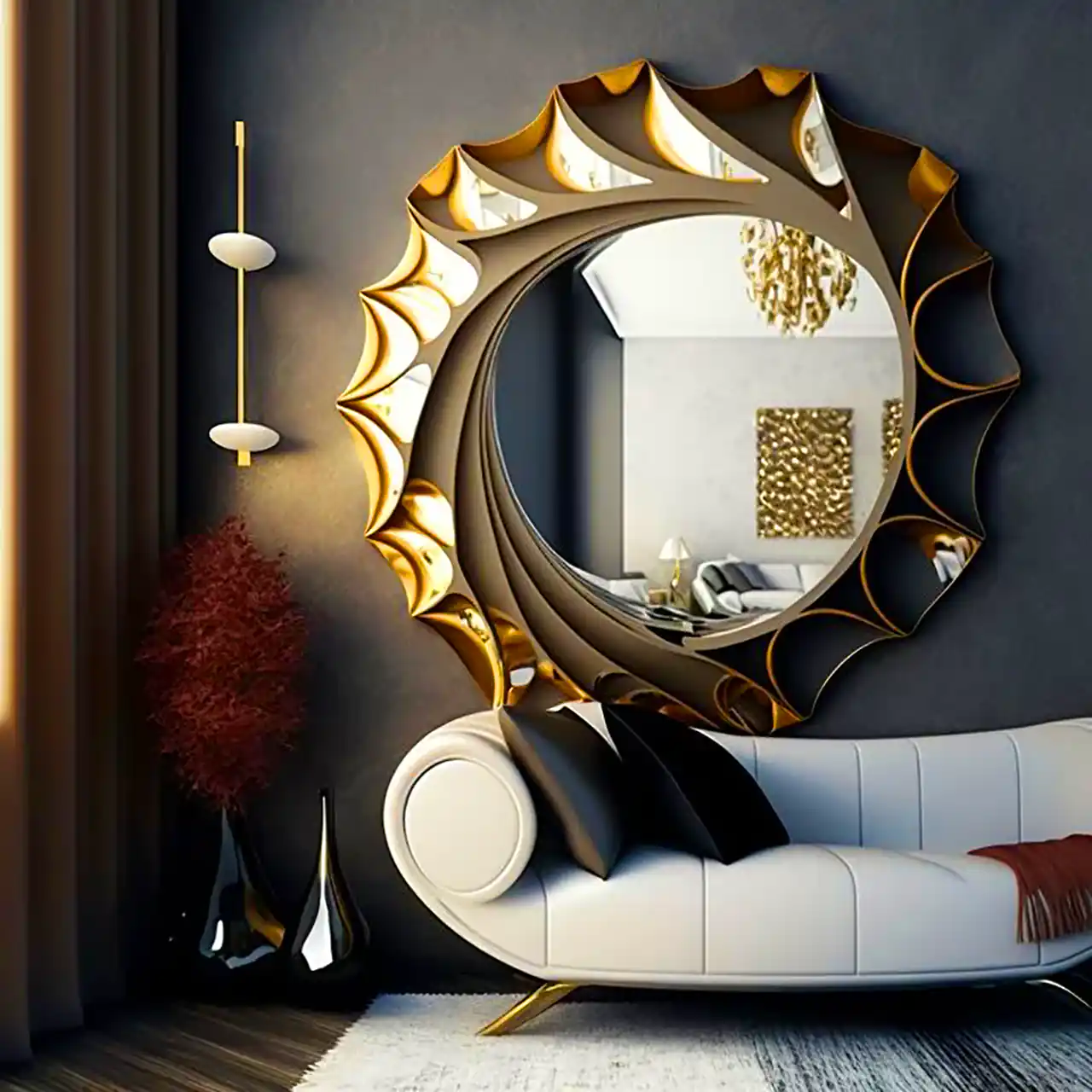 مدل آینه طراحی شده با هوش مصنوعی 