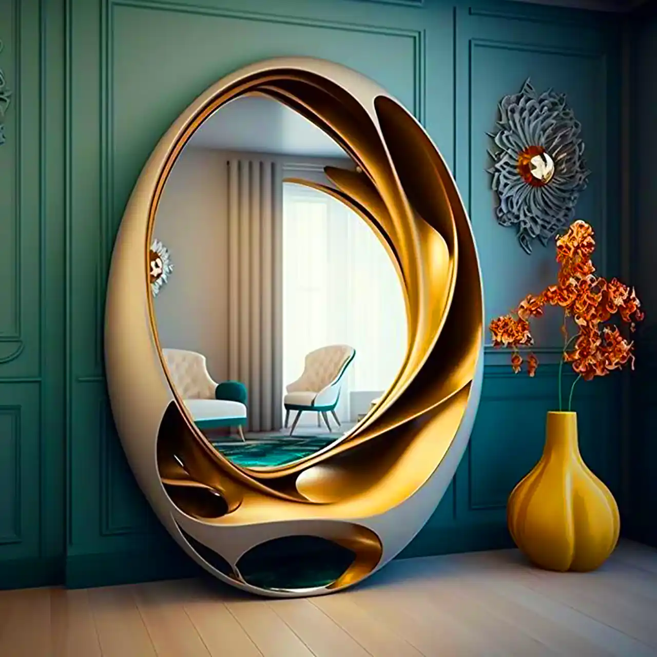 مدل آینه طراحی شده با هوش مصنوعی 